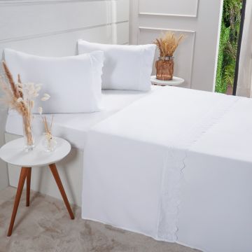 JOGO DE CAMA BRODERIE MICROFIBRA 3 PEÇAS SOLTEIRO WHITE SOLTEIRO-0
