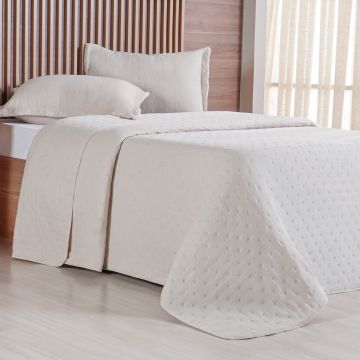 KIT COLCHA MIRAGGIO KING 2,60M X 2,80M AMENDOA KING-0