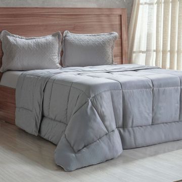 EDREDOM PRIME QUEEN 2,20M X 2,40M PLATINA-0