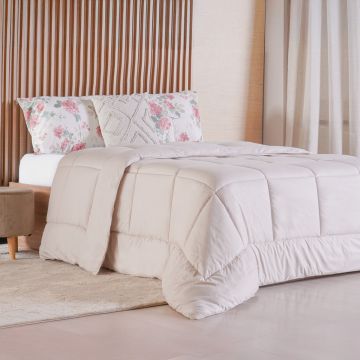 EDREDOM PRIME QUEEN 2,20M X 2,40M CENTEIO CLARO-0