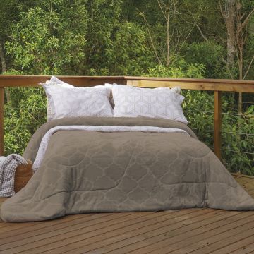 EDREDOM PLUSH SENSE SOLTEIRO CENTEIO SOLTEIRO-0